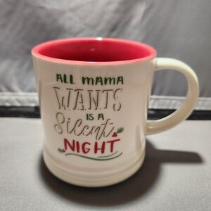 Threshold Holiday Christmas White and Red Holiday Mug